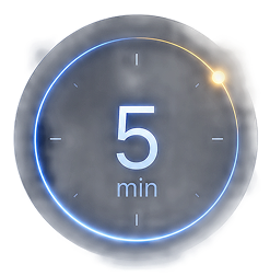 Five minute response timer